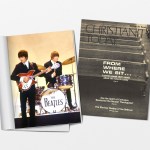 An image of the Beatles and a CT magazine.
