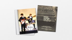 An image of the Beatles and a CT magazine.