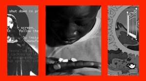 Images from three articles in the list.