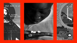 Images from three articles in the list.