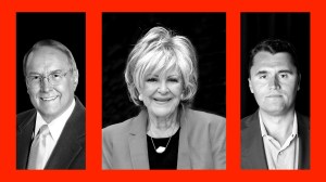 Images from three articles in the series.