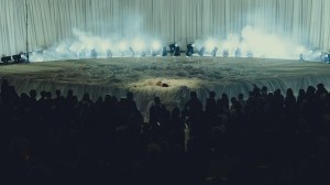 An image from a performance by Rosalia.