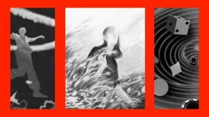 Images from three articles in the list.