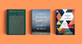 Three book covers.