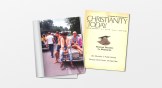 An image from a Woodstock festival and a CT magazine cover.