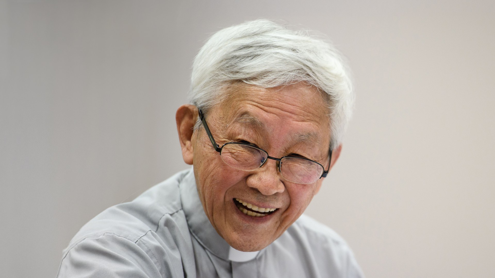 A photo of Cardinal Zen