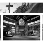 Pacific Palisades Presbyterian Church and Calvary Palisades Church a year after the fire.