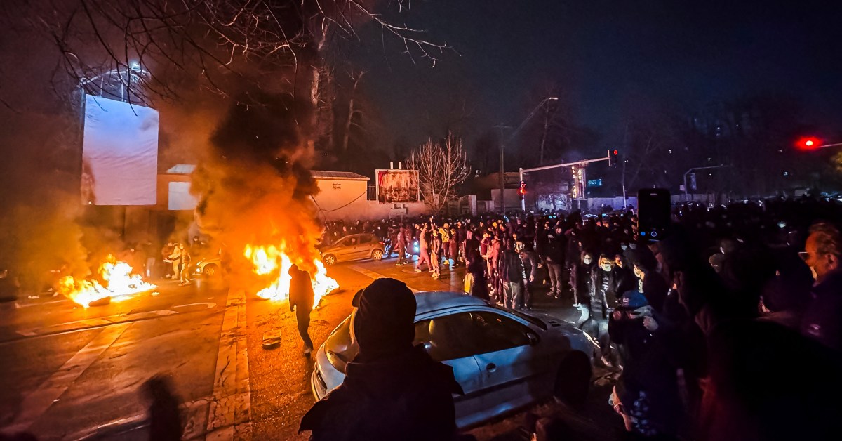 As Iran Cracks Down...