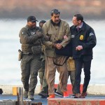 Nicolas Maduro in handcuffs as he is escorted to a federal courthouse in Manhattan on January 5, 2026.