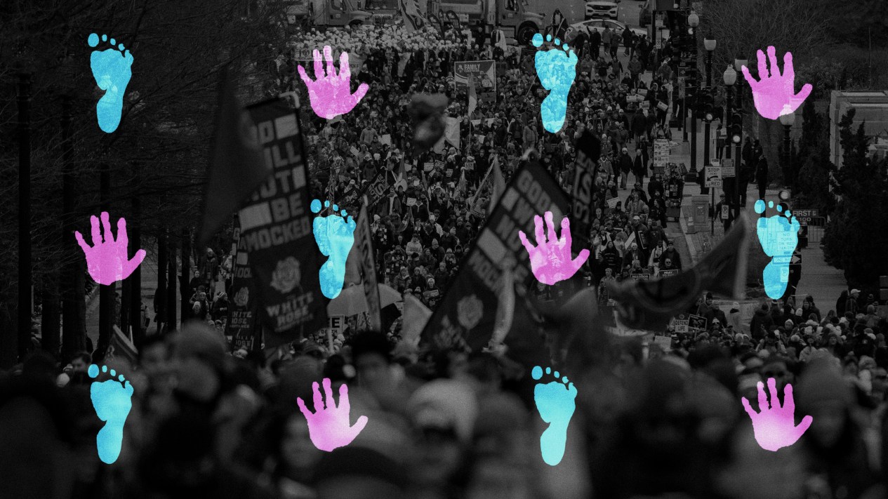 An image from the 2025 March for Life.