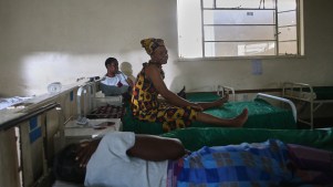 Women in recovery in the women's ward at Karanda Mission Hospital in Mount Darwin, Zimbabwe.