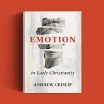 The book on an orange background.