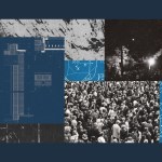 A collage of people protesting.