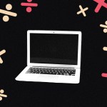 A computer and several math problems