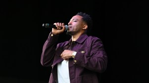 Jonathan McReynolds performs during 2025 Praise In The Park on October 4, 2025 in South Fulton, Georgia.