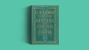 The book on a green background.