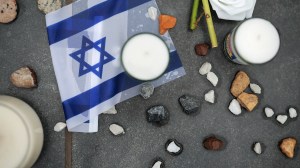 A memorial for victims of anti-semitism.