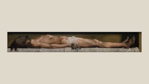 The Body of the Dead Christ in the Tomb by Hans Holbein the Younger.