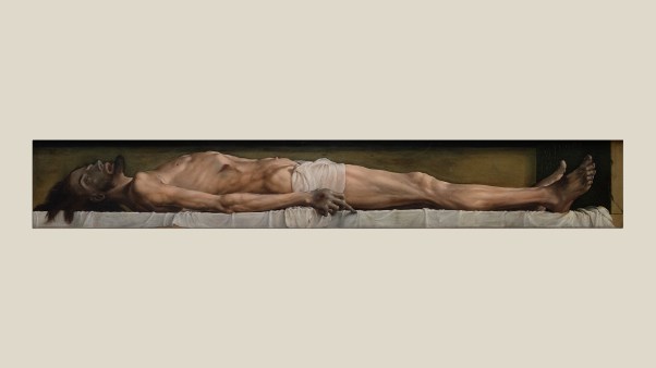 The Body of the Dead Christ in the Tomb by Hans Holbein the Younger.