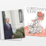 An image of President Carter and a CT magazine cover.