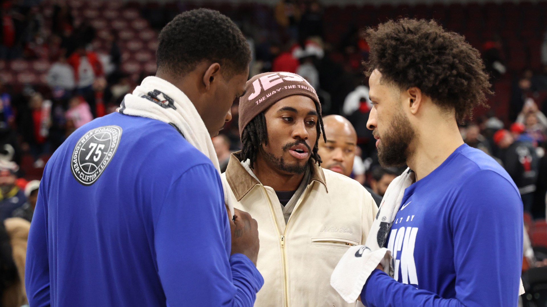 Jaden Ivey and Cade Cunningham