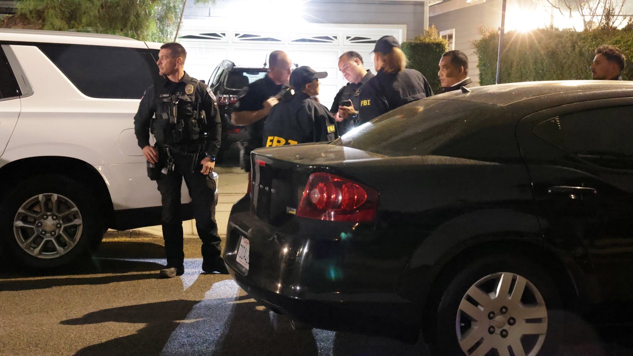 FBI at Cole Tomas Allen home