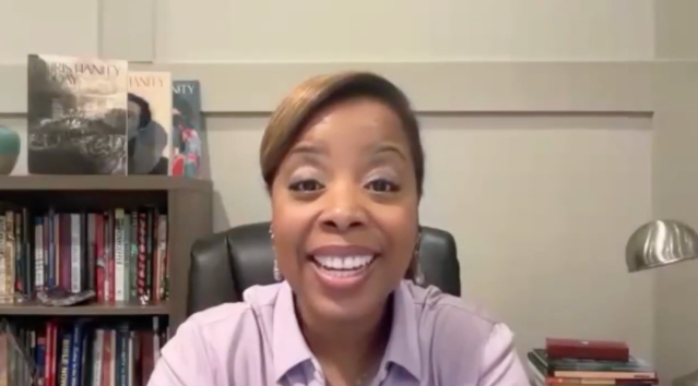 Dr. Nicole Martin speaking