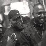 Padre Micheal Watenga preaching in a nightclub.