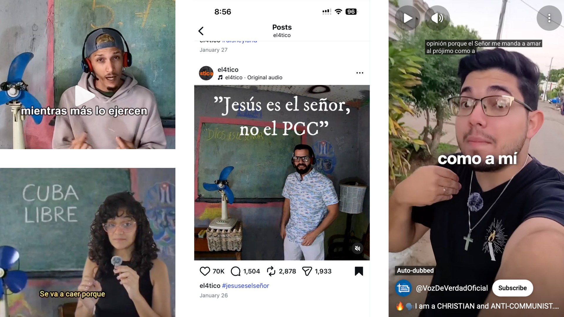 Facing Arrest, Cuban Christian Influencers Continue Call for Freedom