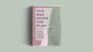 The book cover on a green background.