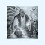 Trump's AI Jesus image.