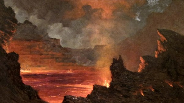 Kilauea Volcano by Jules Tavernier